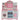 Speelgoedkeuken roze en wit 82x30x100 cm hout