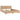 Bedframe handgeweven echt rattan 160x200 cm