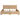 Bedframe handgeweven echt rattan 160x200 cm
