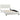 Bedframe kunstleer wit 90x200 cm