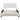 Bedframe kunstleer wit 90x200 cm