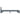 Bedframe massief grenenhout grijs 100x200 cm