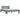 Bedframe massief grenenhout grijs 140x200 cm