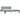Bedframe massief grenenhout grijs 180x200 cm