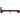 Bedframe massief grenenhout donkerbruin 90x200 cm