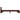 Bedframe massief grenenhout donkerbruin 100x200 cm