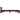 Bedframe massief grenenhout donkerbruin 120x200 cm