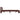 Bedframe massief grenenhout donkerbruin 160x200 cm