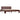 Bedframe massief grenenhout donkerbruin 180x200 cm
