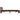 Bedframe massief grenenhout donkerbruin 180x200 cm