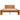 Bedframe massief grenenhout honingbruin 120x200 cm