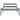 Bedframe massief grenenhout grijs 100x200 cm