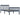 Bedframe massief grenenhout grijs 100x200 cm