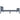 Bedframe massief grenenhout grijs 100x200 cm