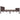 Bedframe massief grenenhout donkerbruin 180x200 cm