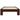 Bedframe massief grenenhout donkerbruin 100x200 cm