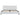 Bedframe kunstleer wit 120x200 cm