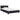 Bedframe kunstleer zwart 90x200 cm