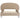 Bedframe kunstleer cappuccino 100x200 cm