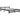 Bedframe massief grenenhout donkergrijs 140x200 cm