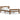 Bedframe massief grenenhout honingbruin 100x200 cm