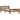Bedframe massief grenenhout honingbruin 100x200 cm