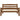 Bedframe massief grenenhout honingbruin 100x200 cm