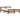 Bedframe massief grenenhout honingbruin 120x200 cm