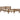 Bedframe massief grenenhout honingbruin 120x200 cm