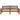 Bedframe massief grenenhout honingbruin 120x200 cm