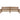 Bedframe massief grenenhout honingbruin 200x200 cm