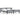 Bedframe massief grenenhout donkergrijs 180x200 cm