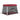 Babybox met matras linnen rood