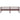 Bedframe massief grenenhout donkerbruin 90x200 cm