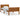Bedframe massief grenenhout honingbruin 90x200 cm