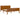 Bedframe massief grenenhout honingbruin 120x200 cm