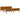 Bedframe massief grenenhout honingbruin 200x200 cm