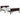 Bedframe massief grenenhout donkerbruin 120x200 cm