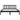 Bedframe massief grenenhout zwart 135x190 cm