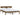 Bedframe massief grenenhout honingbruin 120x200 cm