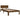 Bedframe massief grenenhout honingbruin 90x200 cm