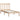 Bedframe massief hout 75x190 cm