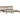 Bedframe massief grenenhout honingbruin 200x200 cm