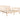 Bedframe massief hout 150x200 cm