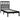 Bedframe massief grenenhout zwart 75x190 cm
