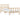 Bedframe massief hout 90x200 cm