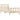 Bedframe massief hout 90x200 cm