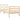 Bedframe massief hout 75x190 cm