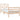 Bedframe massief grenenhout 90x200 cm