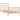 Bedframe massief grenenhout 100x200 cm